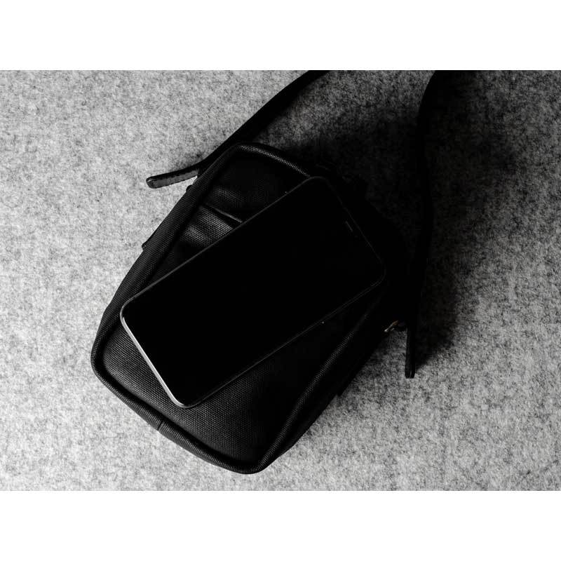 ショルダーバッグ hardgraft キャンバス バッグ Black ブラック 