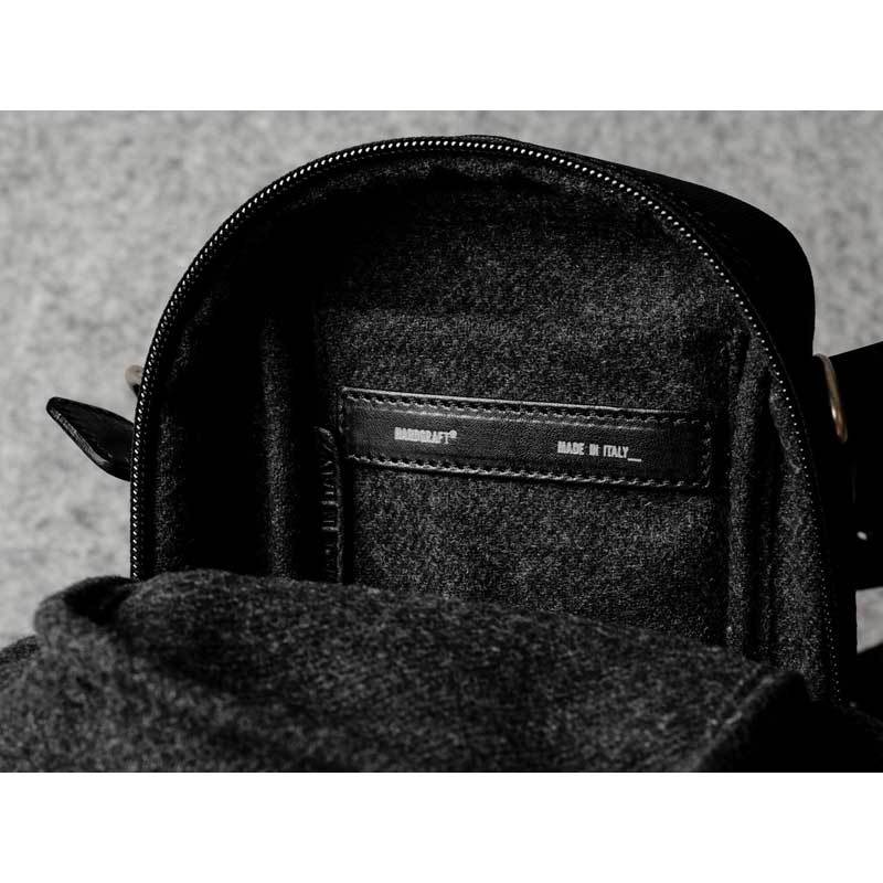 ショルダーバッグ hardgraft キャンバス バッグ Black ブラック 