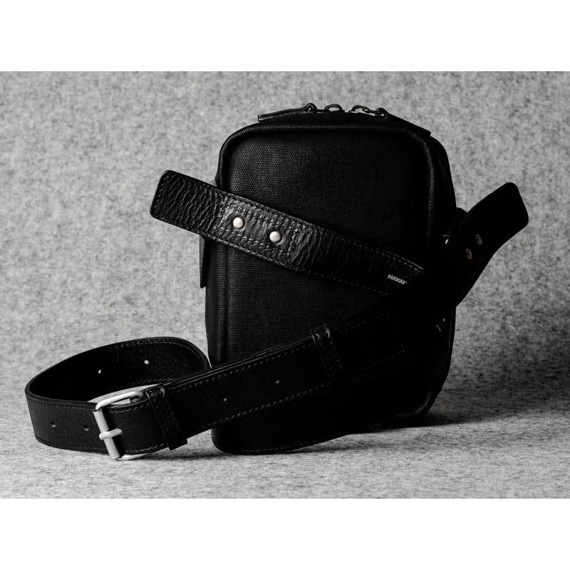 ショルダーバッグ hardgraft キャンバス バッグ Black ブラック 