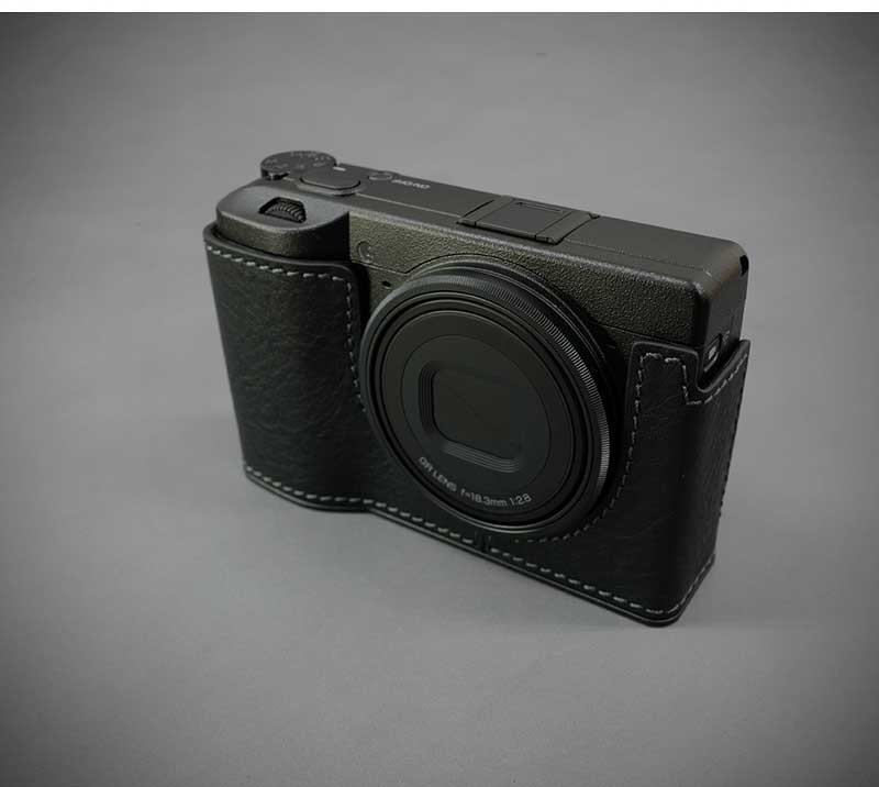 限定特価】【限定特価】LIM#039;S リムズ Italian MINERVA BOX Genuine Leather Half Case For  RICOH GR3 RC-GR3BK Black リコー GRIII 本革 カメラケース カメラアクセサリー
