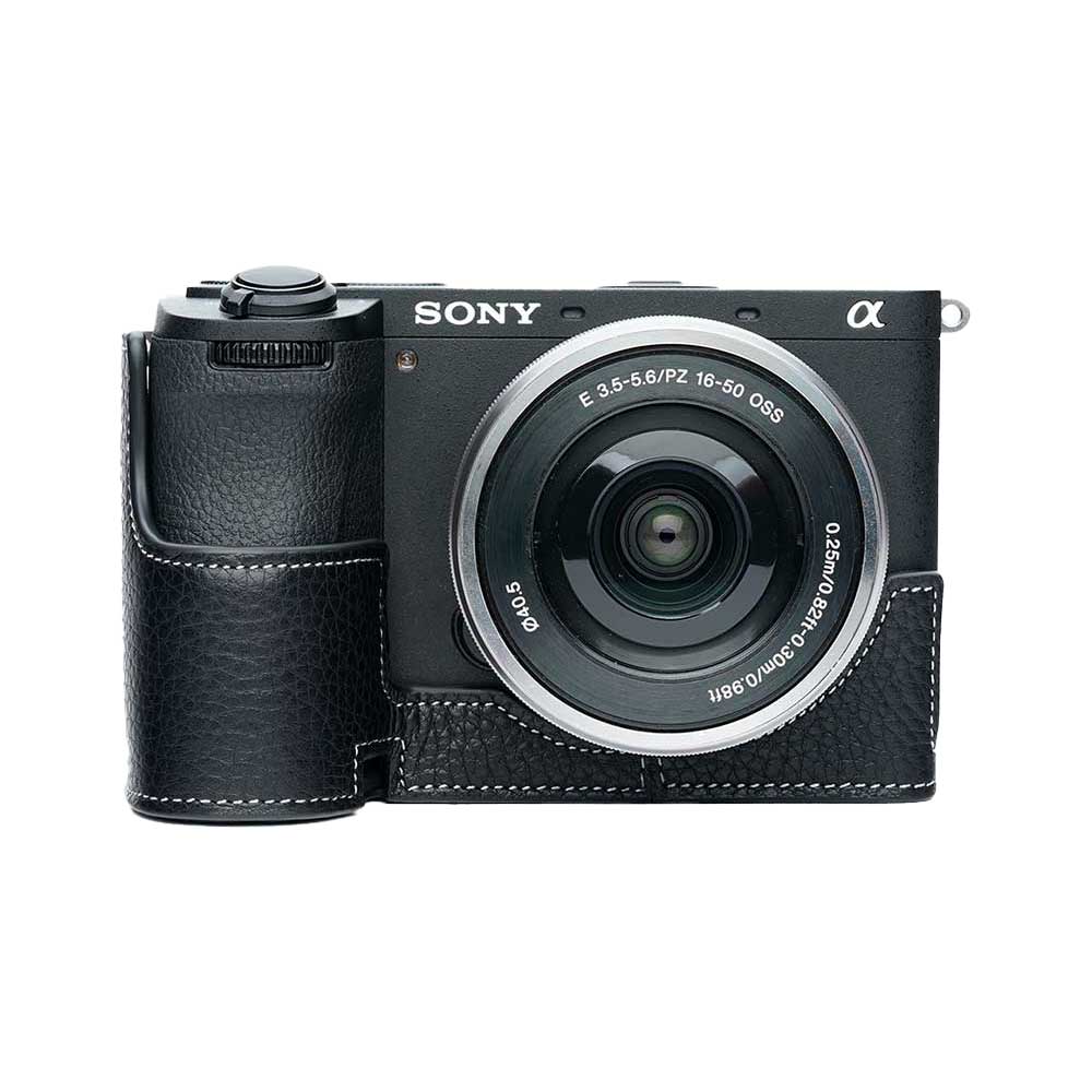 本革カメラケース SONY ソニー a6700用 ブラック α（ソニー） カメラケース TP Original SONY α6700用 レザー ケース