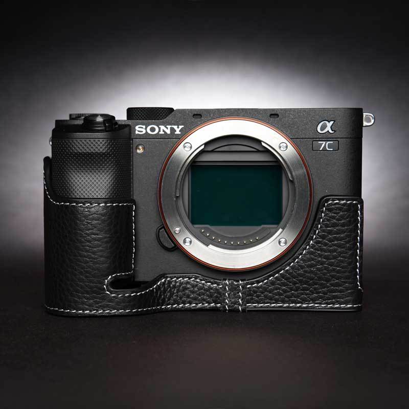 TP Original SONY α7C 専用 レザー カメラケース Black ブラック おしゃれ 速写ケース TB05A7C-BK  :TB05A7C-BK:Nine Select !店 通販 