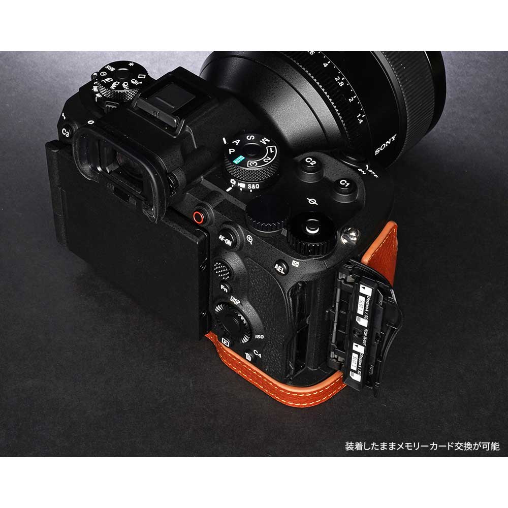 TP/おしゃれ本革カメラケース