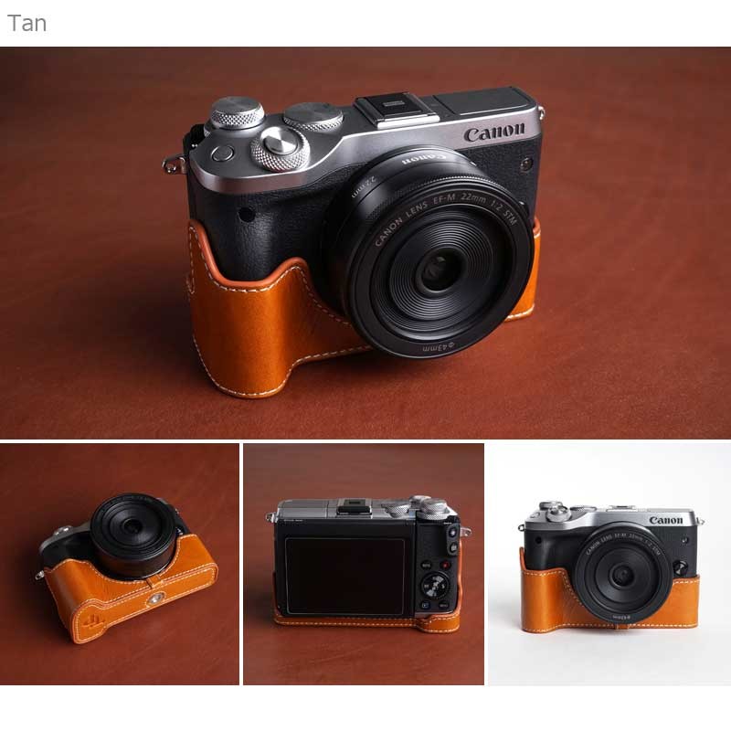 EOS DIGITAL Canon M6 専用 レザー ケース 8colors TP Original