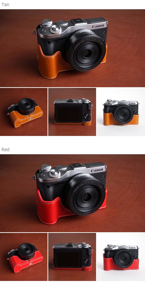 EOS DIGITAL Canon M6 専用 レザー ケース 8colors TP Original