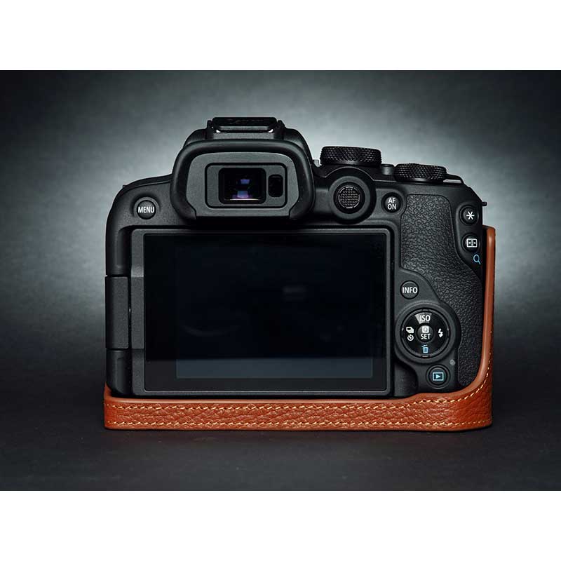 Canon EOS R10 ボディ　ケース付き EOS Rシステム Canon R10 専用 レザー ケース Volcano ボルケーノ TP