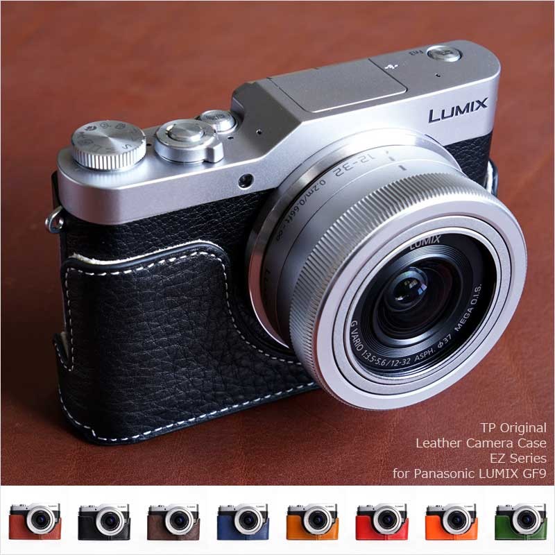 TP Original Leather Camera Body Case for Panasonic LUMIX GF9 DC-GF9 おしゃれ 本革  カメラケース 8colors