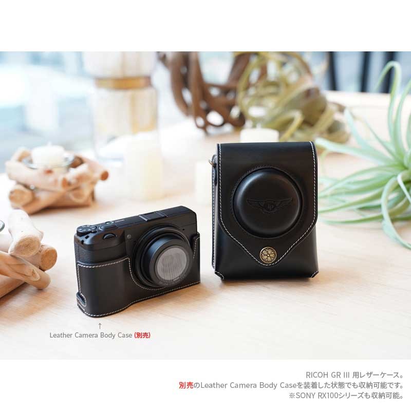 リコー（RICOH） カメラポーチ TP Original Leather Camera Case for 
