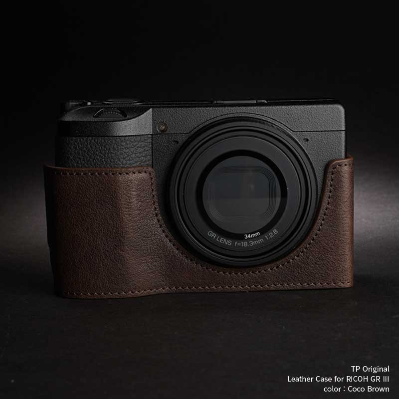 リコー TP Original Leather Camera Body Case for RICOH GR III