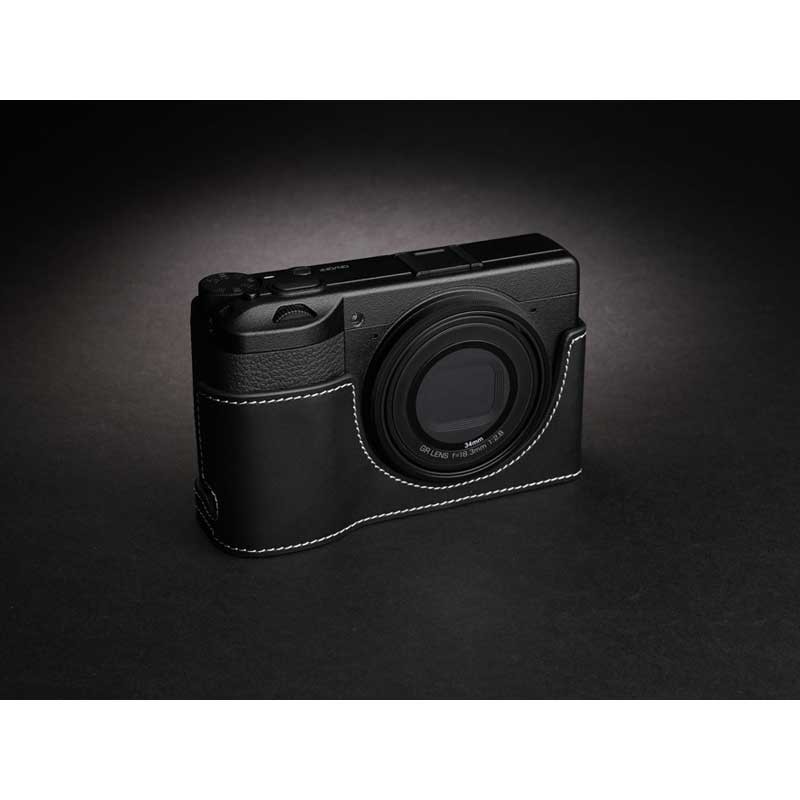 TP Original Leather Camera Body Case for RICOH GR III Oil Black