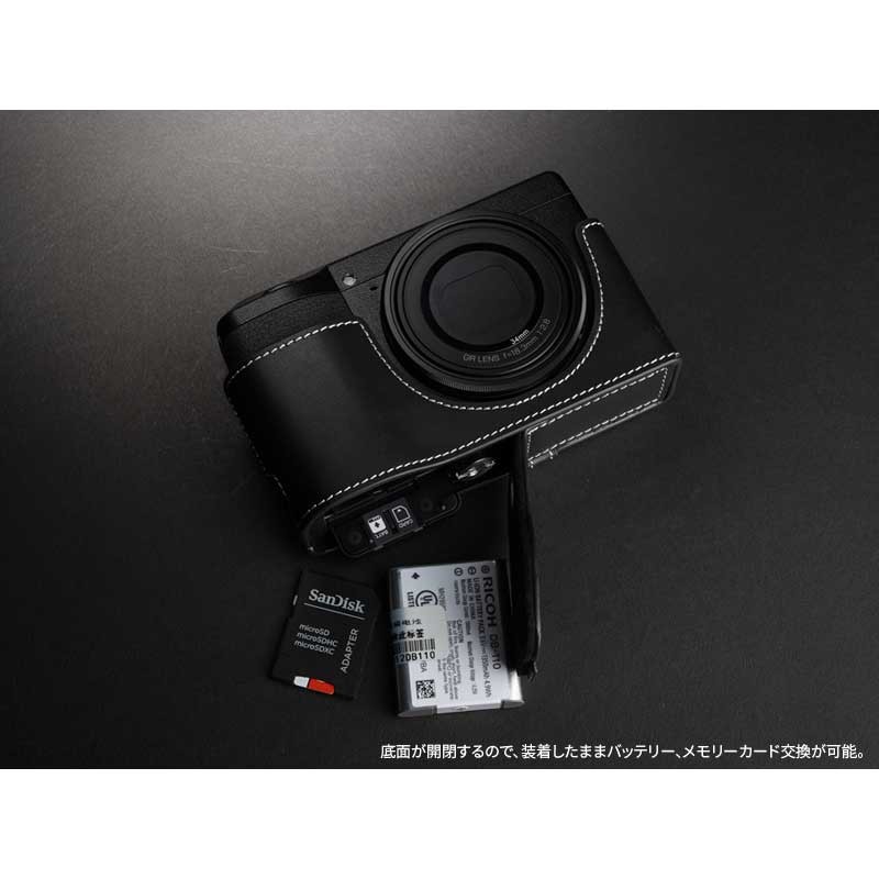 RICOH GR III リコー GR3　本革ケース等の付属品あり Amazon | TP Original Ricoh GR III GR3 専用 オープナブル