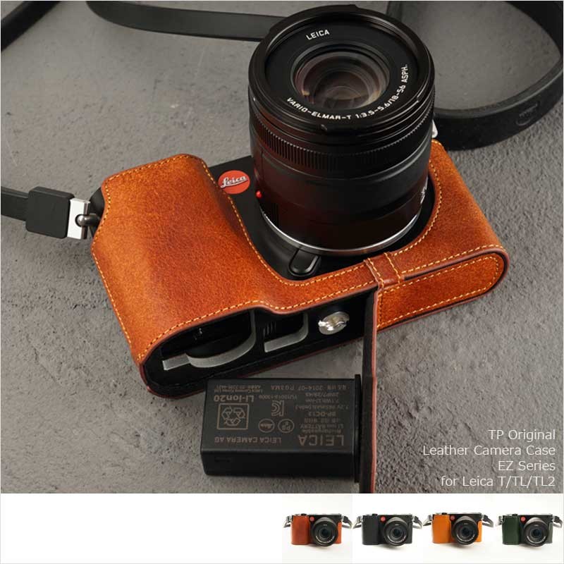 TP Original Leather Camera Body Case for Leica T/TL/TL2 4colors おしゃれ 本革  カメラケース ライカ