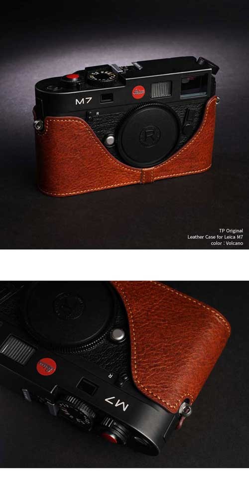 ライカ Leica M7 専用 レザー ケース Volcano TP Original