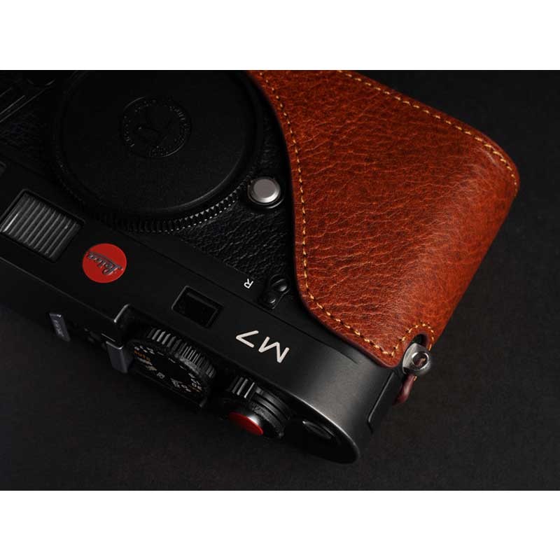 新品 本革カメラケース LEICA ライカ CL用 カメラ.ヒラノ Leica ライカ CL用 ハンドメイド本革カメラケース