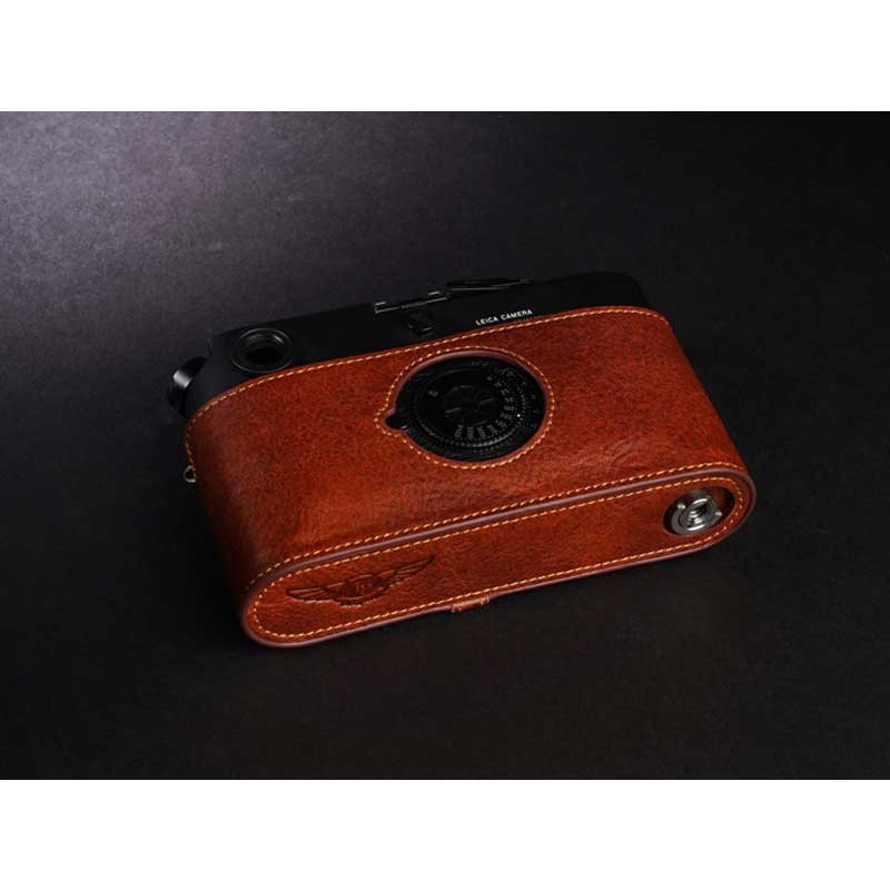 送料無料 新品 本革カメラケース LEICA ライカ M7/M6用 カメラ.ヒラノ Leica ライカ M6/M7用 ハンドメイド本革カメラ