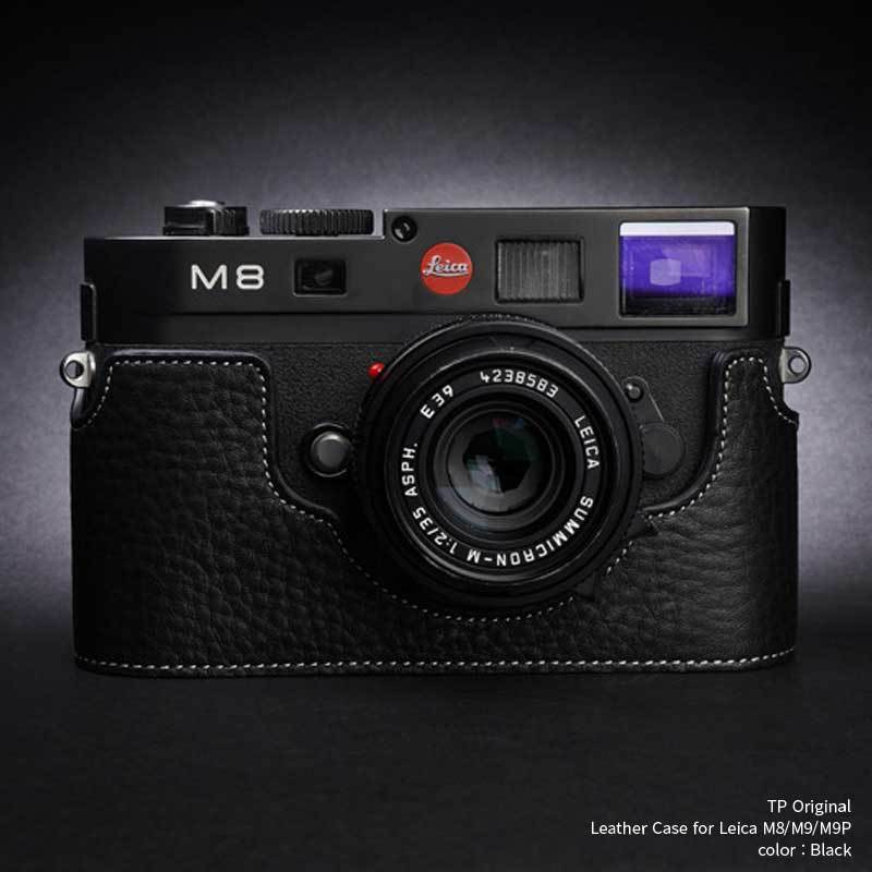 TP Original Leica M8/M9/M9P 用 レザー カメラケース Black おしゃれ