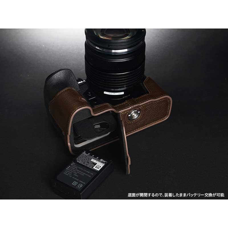 オリンパス（OLYMPUS） OLYMPUS OM SYSTEM OM-1 専用 レザー ケース