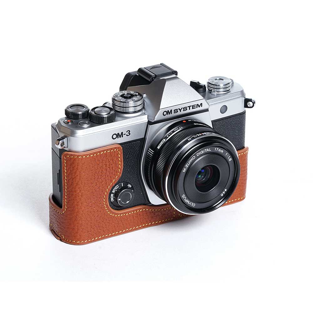 オリンパス（OLYMPUS） OLYMPUS OM SYSTEM OM-3 専用 レザー ケース
