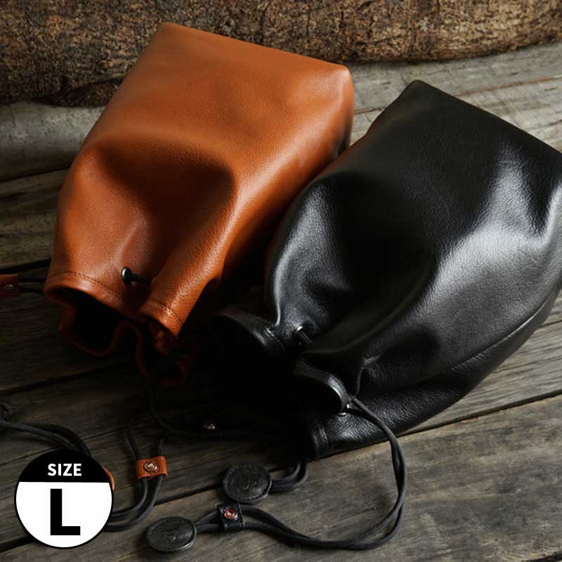レザーポーチ TP Original Leather Pouch Lサイズ 2colors TA19 本革