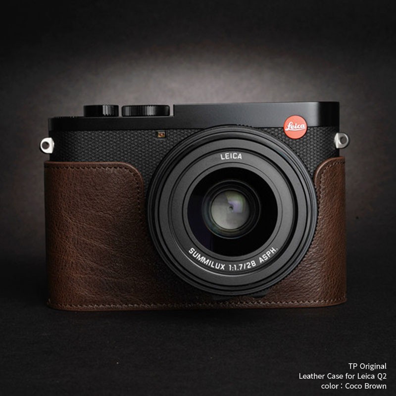 カメラケース TP Original Leica Q2 専用 レザー ケース Coco Brown 