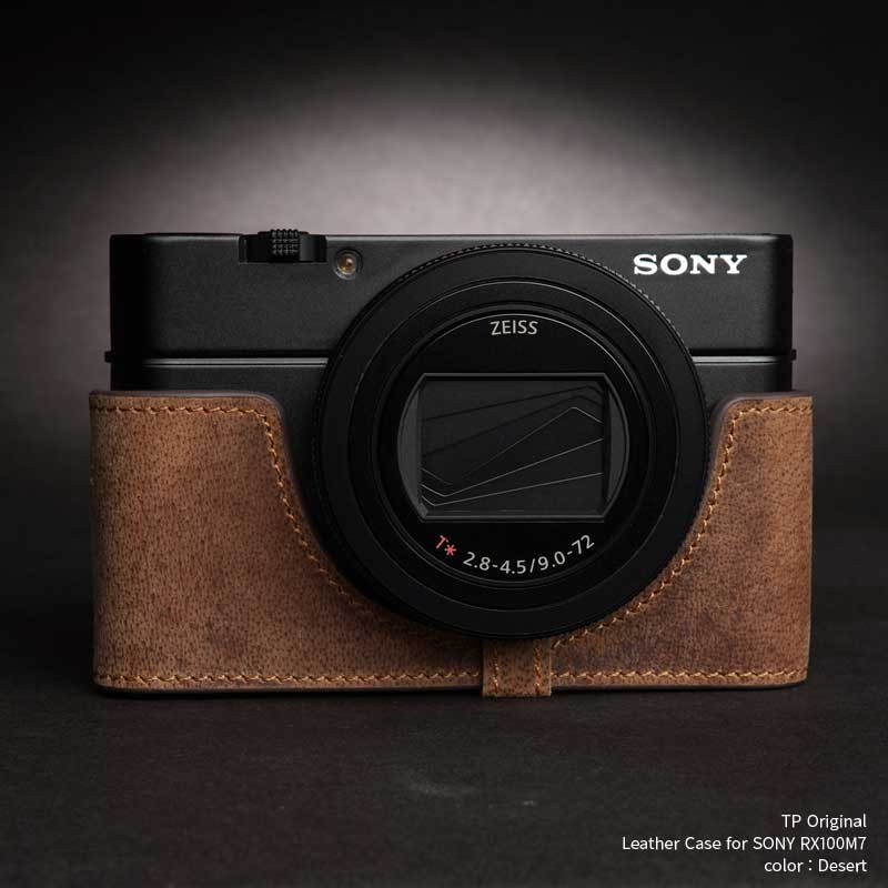 TP Original Leather Camera Body Case for SONY RX100M7 Desert 