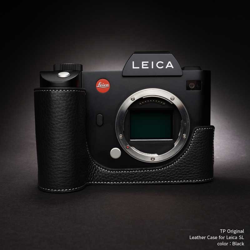 TP Original Leather Camera Body Case for Leica SL Black ライカ 本