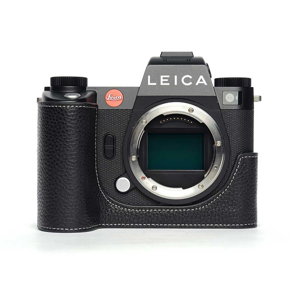 ライカSLシステム Leica SL3 SL3-S 専用 レザー ケース Black ブラック
