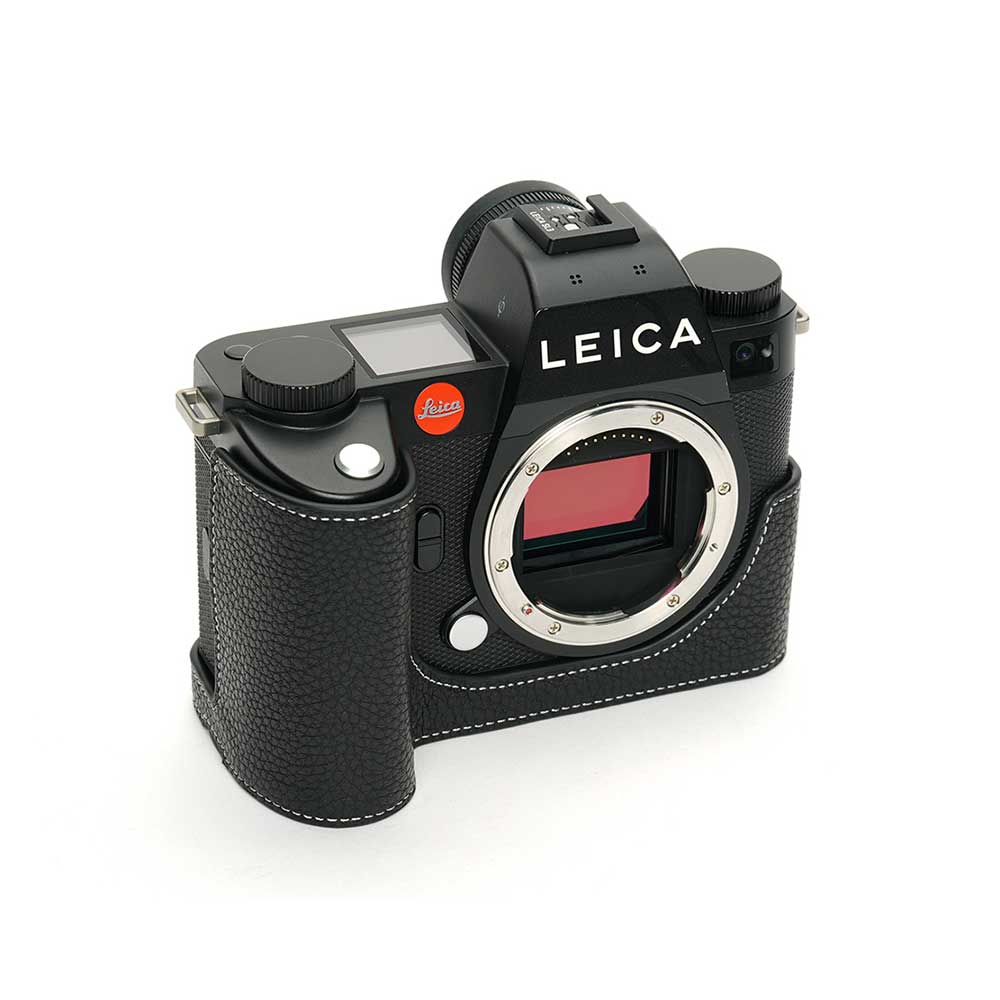 ライカSLシステム Leica SL3 SL3-S 専用 レザー ケース Black ブラック