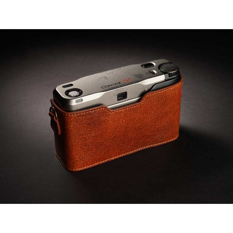 TP Original Contax T2 専用 レザー カメラケース Volcano ボルケーノ