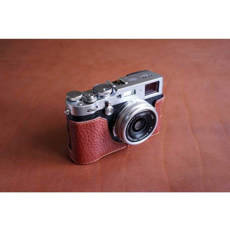 TP Original Leather Camera Body Case for FUJIFILM X100F おしゃれ 