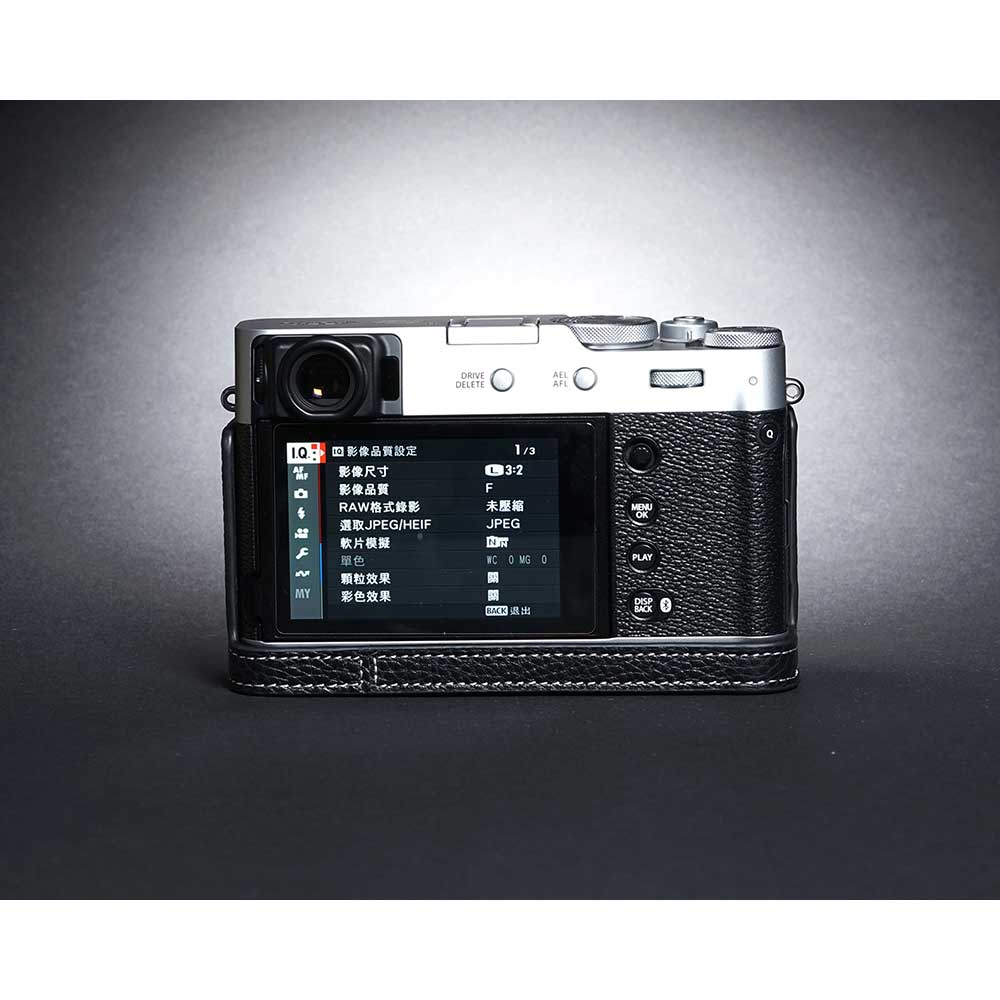 富士フイルム Xシステム FUJIFILM X100VI 専用 レザー ケース Black TP