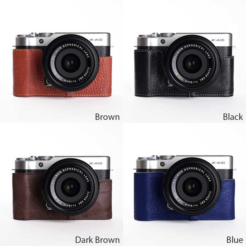 FUJIFILM（フジフイルム） FUJIFILM X-A10 専用 レザー ケース 8colors 