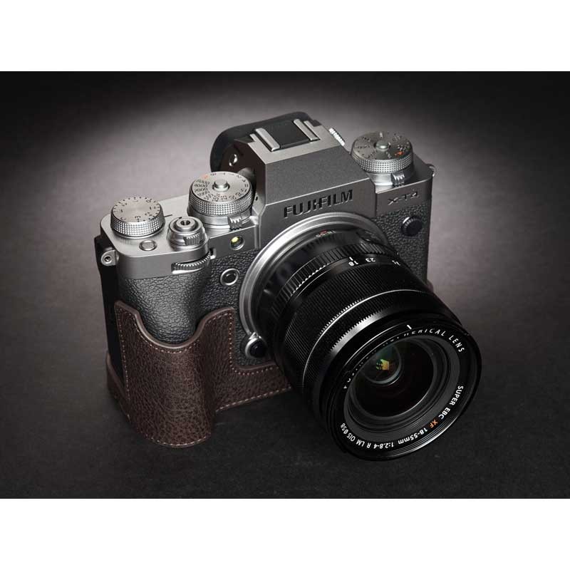 [ 美品 ]  FUJIFILM  X-T4  高級レザーケース付き 富士フイルム FUJIFILM XT4 レザーケース X-T4 本革 カメラケース