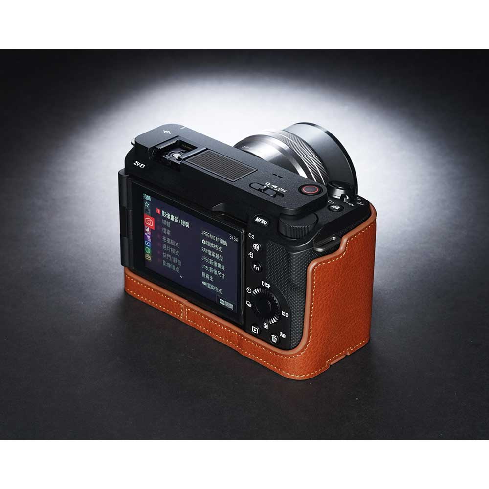 VLOGCAM SONY ZV-E1 用 レザー ケース Volcano TP Original VLOGCAM SONY ZV-E1 用 レザー ケース Volcano TP Original