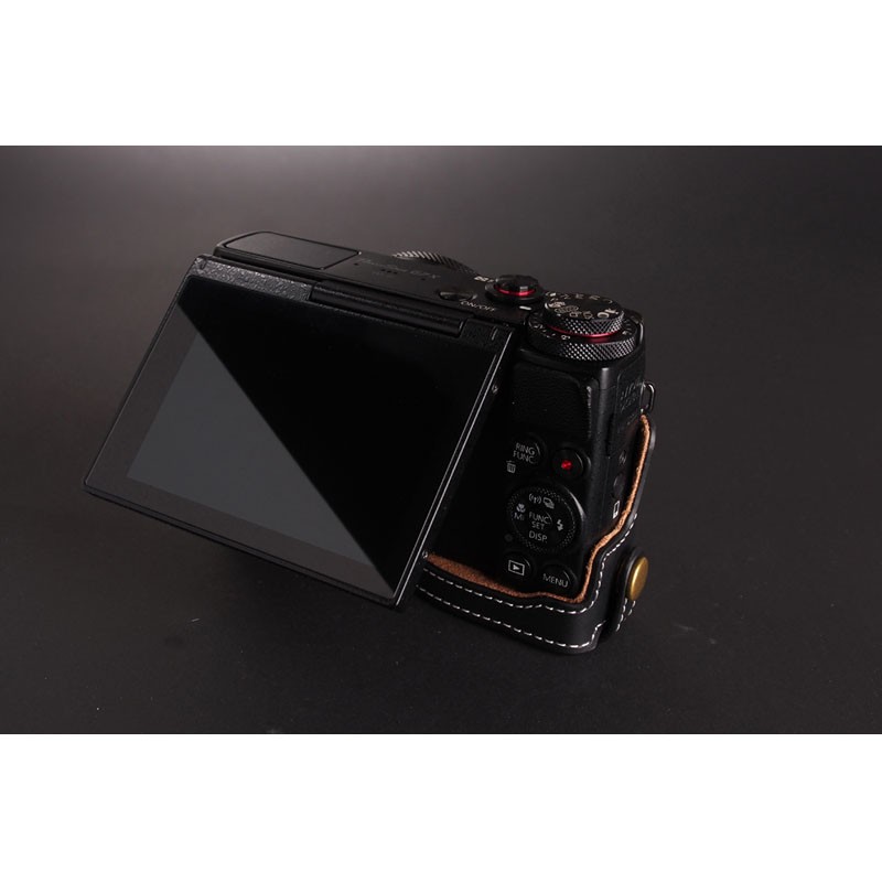 PowerShot Canon G7 X 専用 レザー ケース Black TP Original カメラ