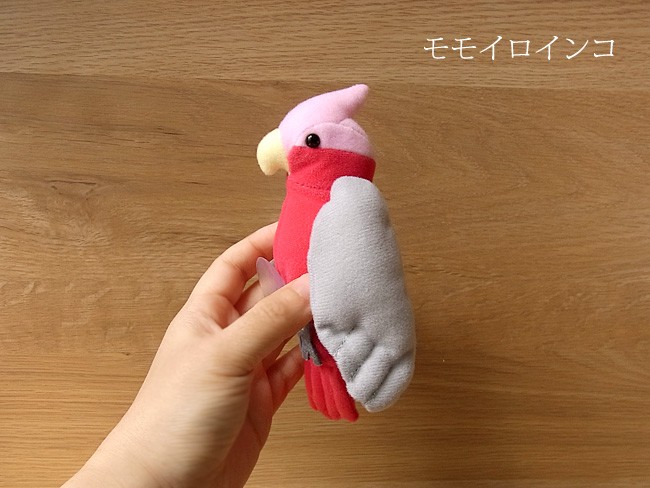 TST 吸盤付き鳥 ぬいぐるみ】鳥 インコ リアル 本物 そっくり