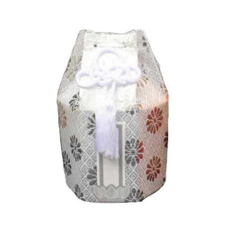 骨壷 カバー 2寸 スタンダード 骨袋 分骨袋 六角 ゴールド シルバー