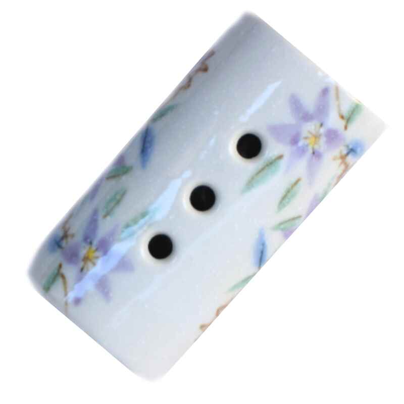 香炉 横置き 筒型・香彩器 美濃焼 「その2」カーボンフエルトもう1枚