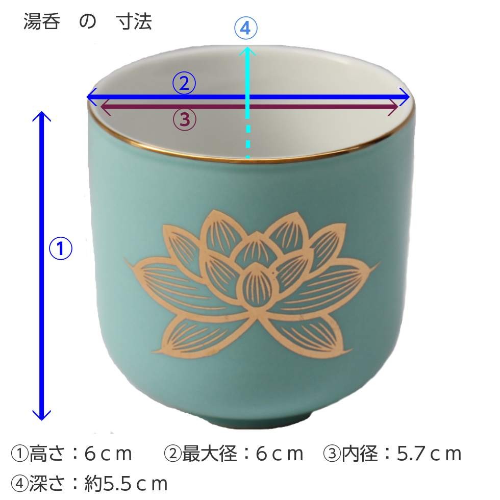 送料無料　練上げ湯呑/茶杯５客　陶印あり 湯呑み 茶托 5客セット 粉引グレー 菊型 煎茶碗 – 陶土う庵