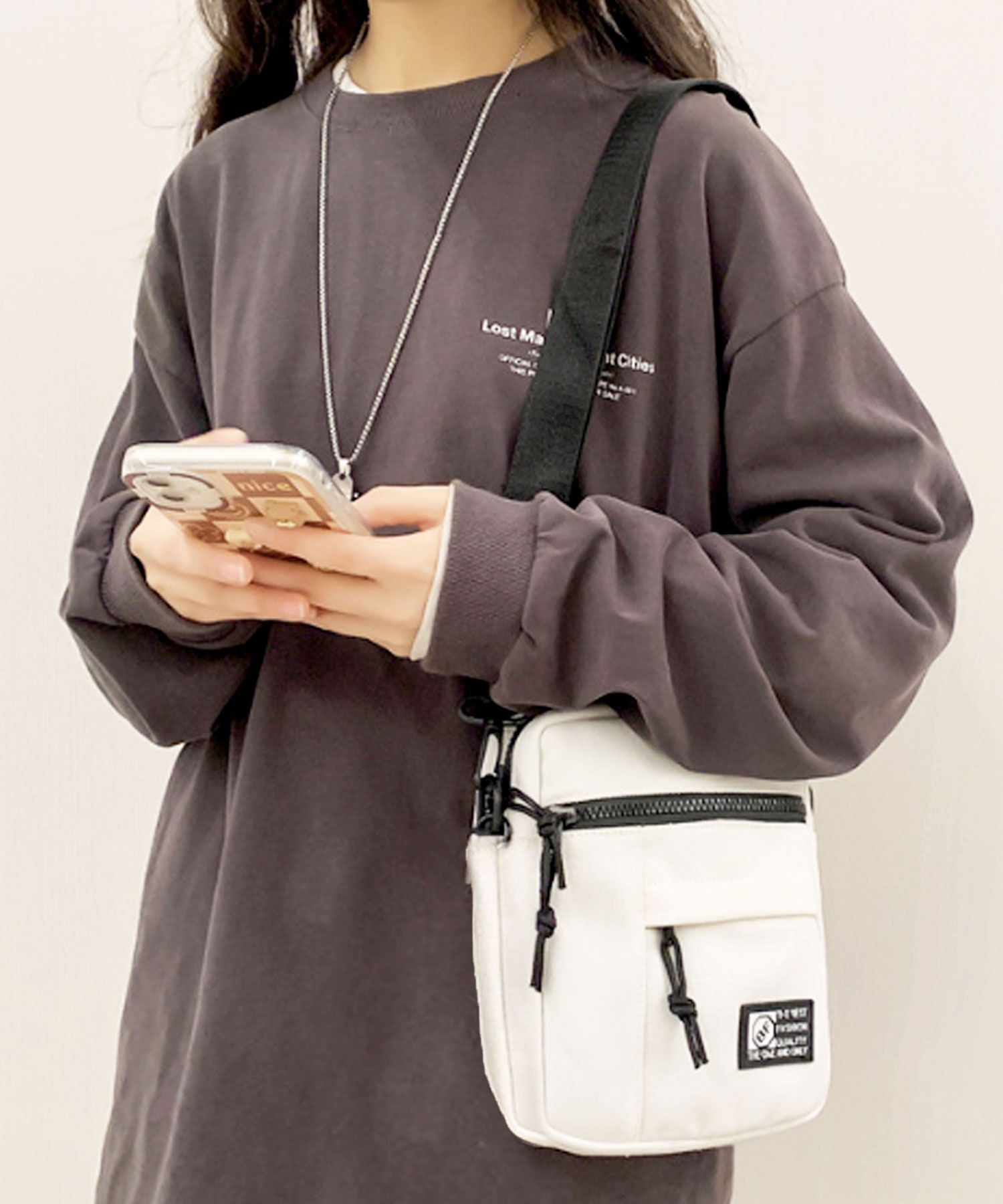 ショルダーバッグ レディース メンズ 2way 斜めがけ 小さめ おしゃれ