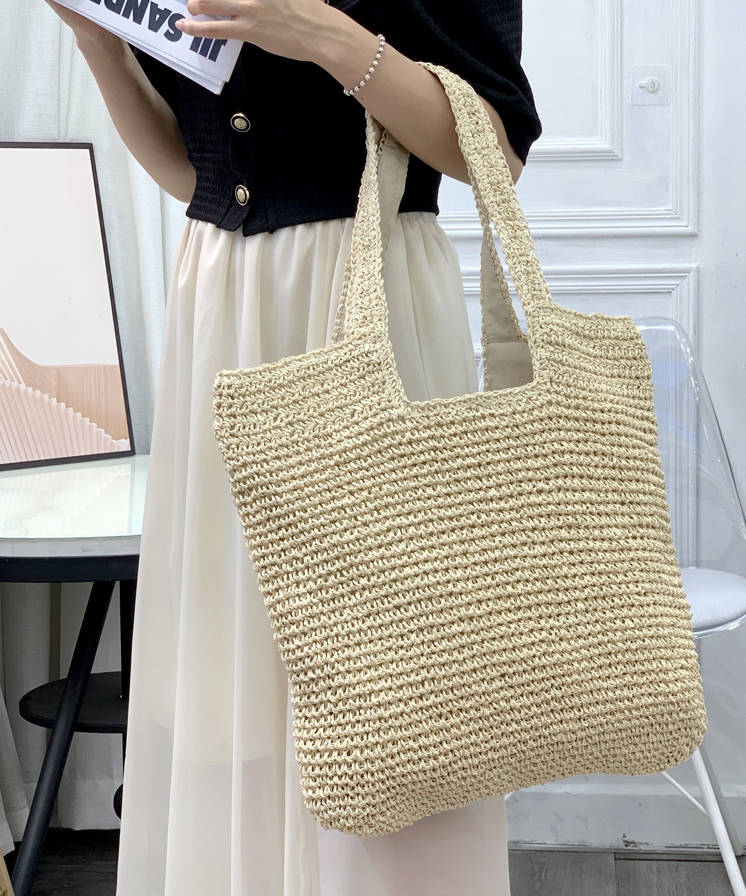 美品　かごバッグ トートバッグ 楽天市場】＼1点5％OFF&2点10％OFF／かごバッグ レディース かご