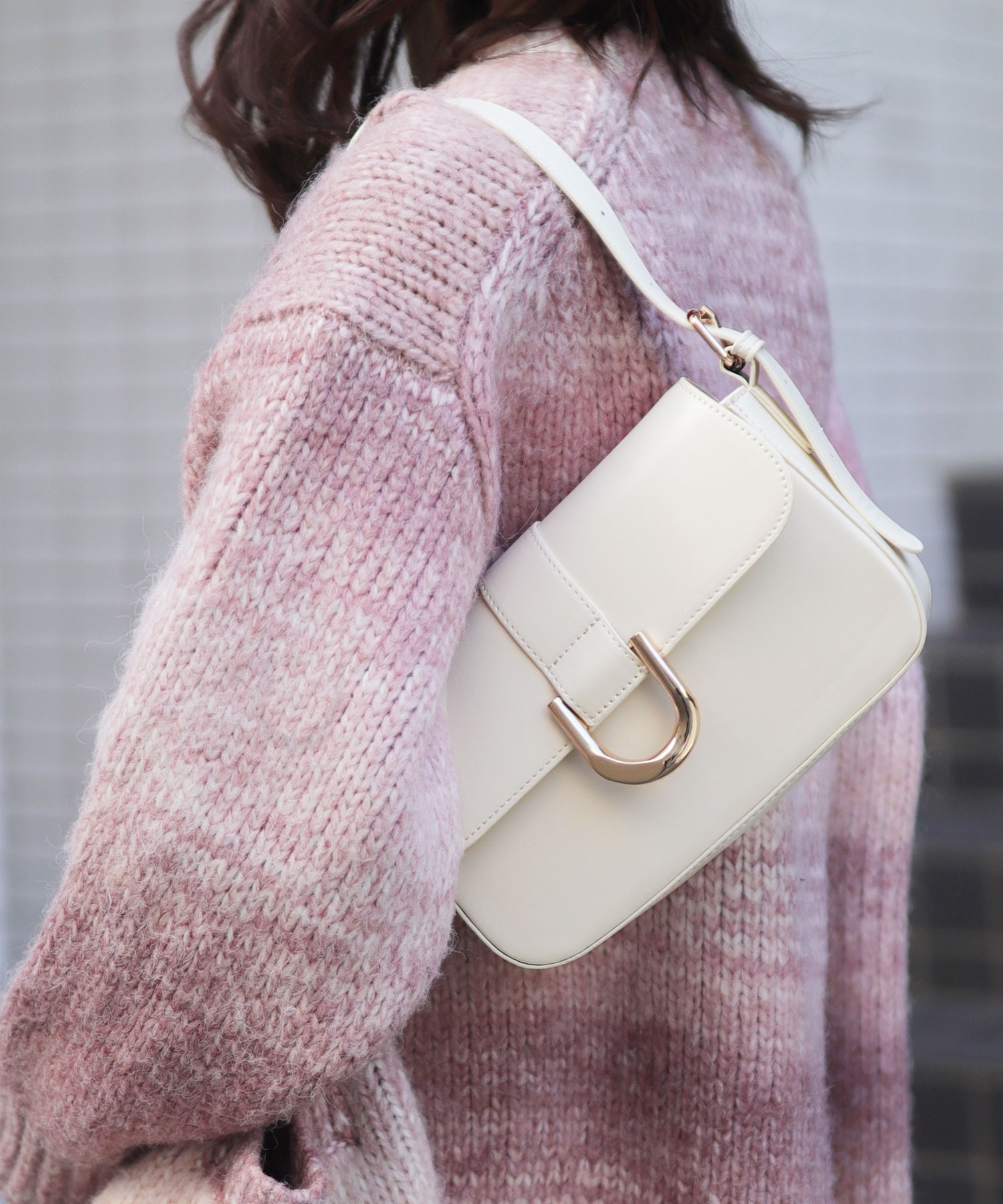 Nozomi Oku チャーミング ハンドバッグ ショルダーバッグ ショルダーバッグ レディース おしゃれ 斜めがけ 小さめ 2way