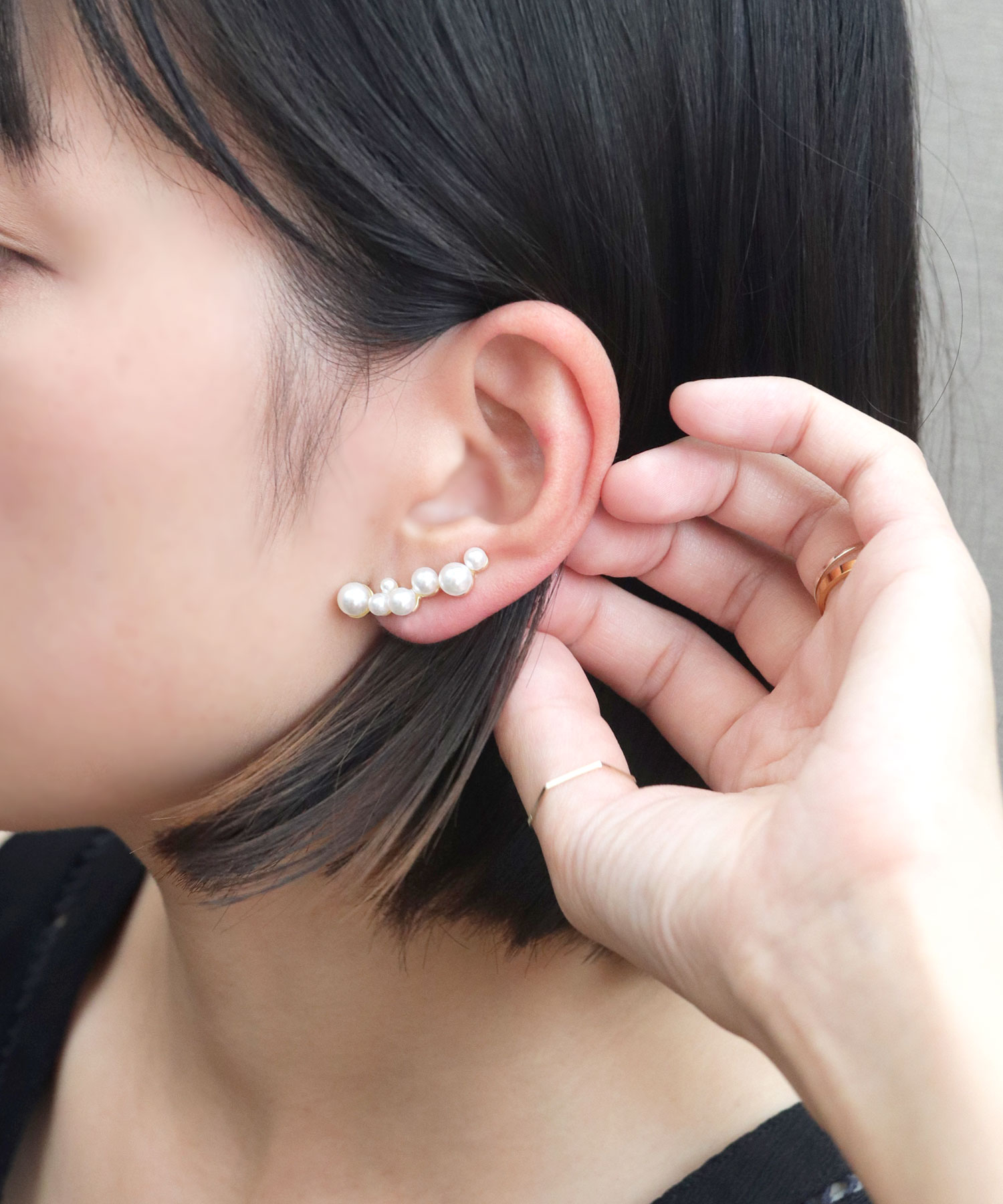 イリー イヤーカフ 大ぶり レディース シンプル おしゃれ 女性 イリー イヤーカフ 大ぶり レディース 普段使い かっこいい 大人
