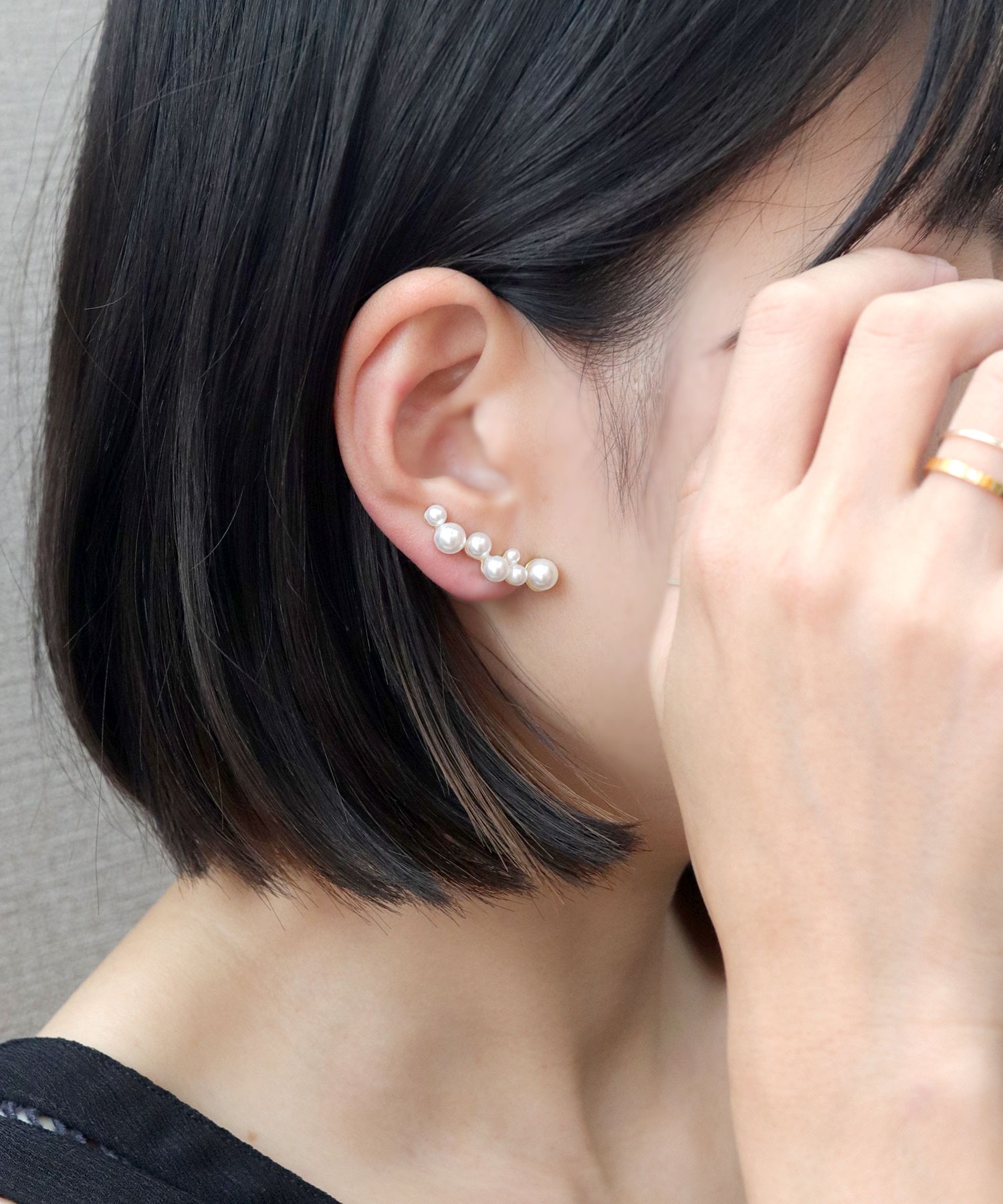 イリー イヤーカフ 大ぶり レディース シンプル おしゃれ 女性 イリー イヤーカフ 大ぶり レディース 普段使い かっこいい 大人