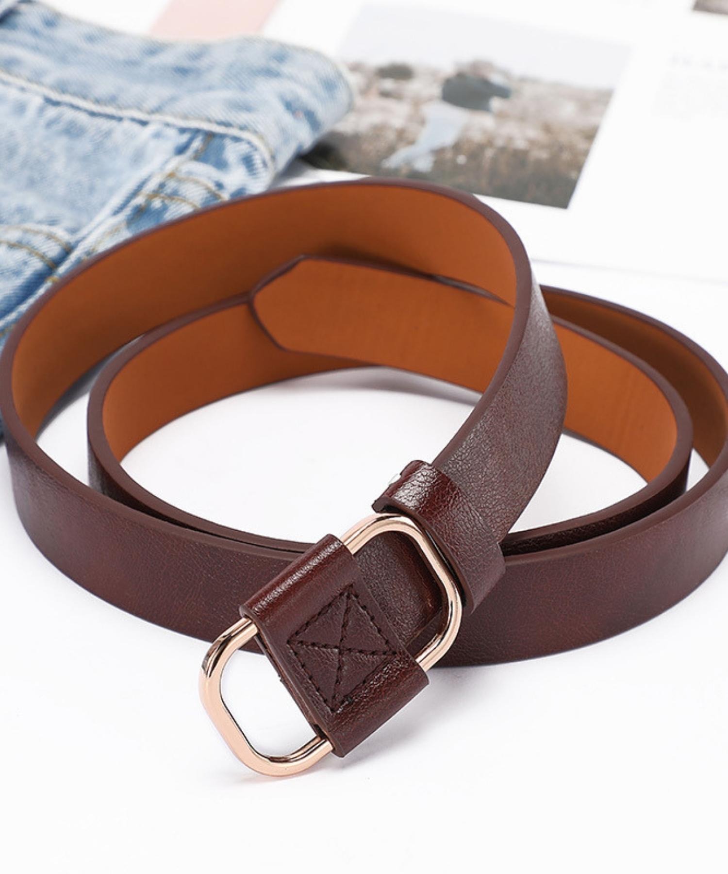 ベルト レディース ユニセックス メンズ 太め PUレザー クロス