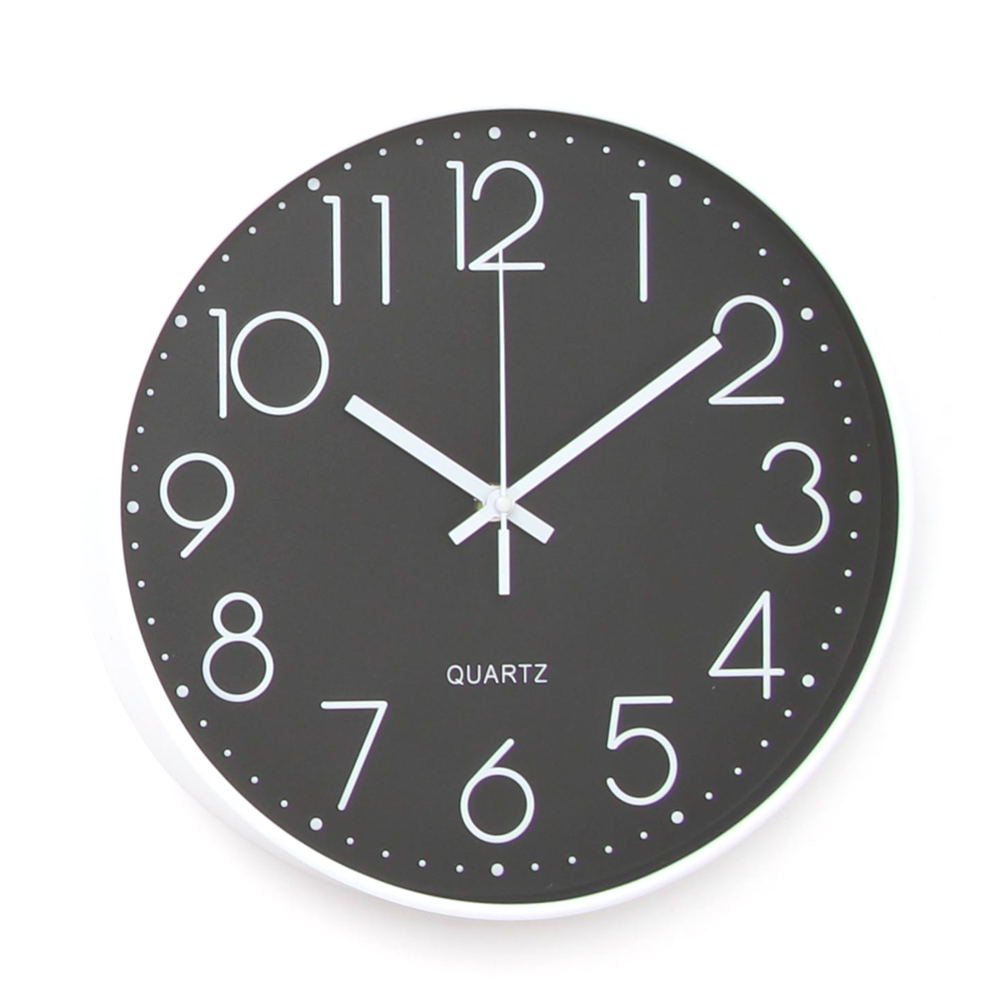 時計 壁掛け 掛け時計 おしゃれ 壁掛け時計 インテリア 電池 グレー
