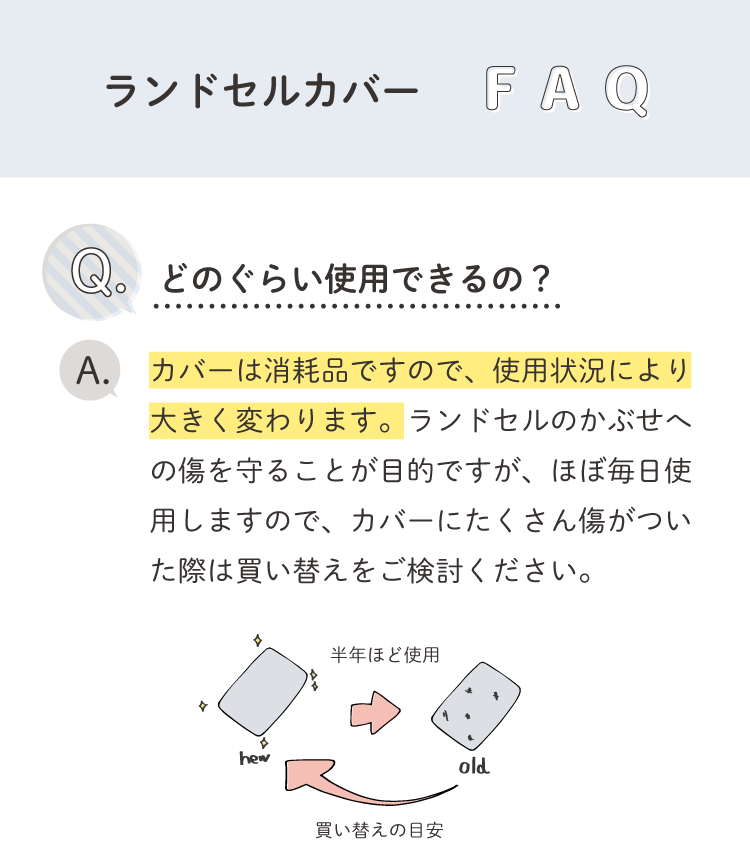 すぐに出荷 フチありニノニナランドセル専用カバーニノニナカバー ショップ