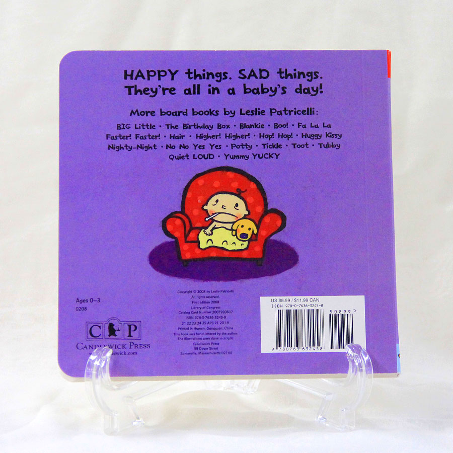 BABY HAPPY SAD（英語絵本）レスリー・パトリセリ 1歳〜3歳 外国の絵本