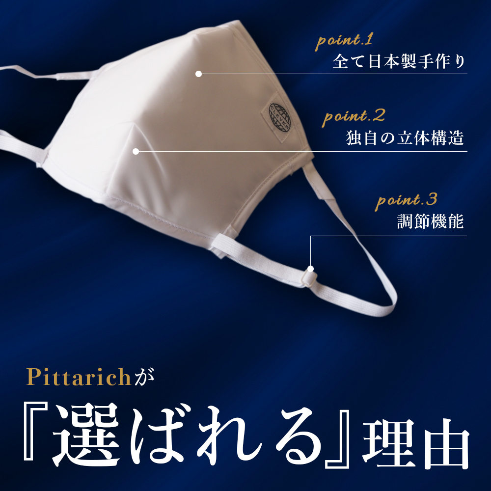 ピッタリッチ マスク CLEVERタグ 再利用 可能 タイプ ホワイト 交換用フィルター10枚入り