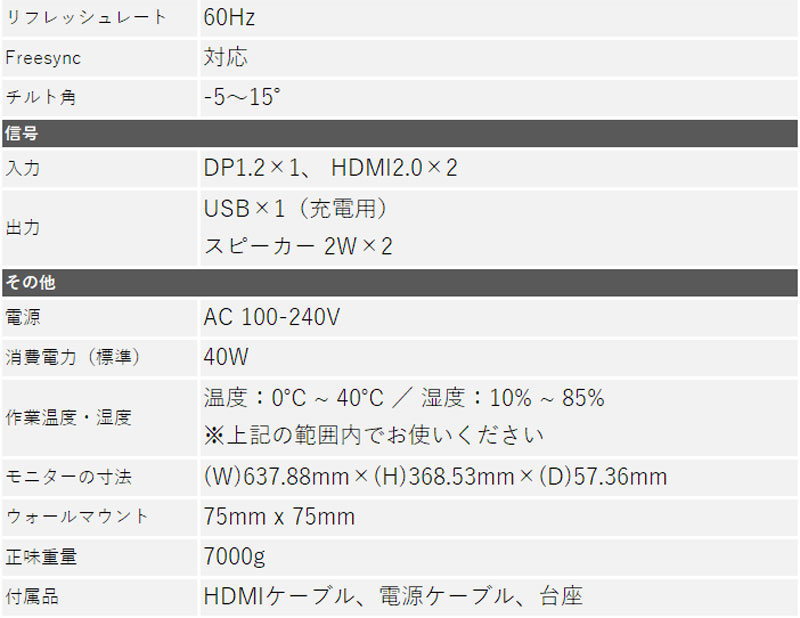 Dahua(ダーファ) 28インチ UHD DHI-LM28-F400 LED 4K 高画質モニターパネル 解像度3840 x 2160 送料無料｜nippon-intercoax｜03